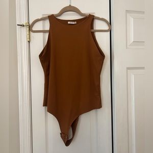 High neck sexy bodysuit